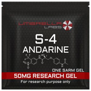 S-4 Andarine SARMs Gel 50MG (Packs of 5, 10 or 30)