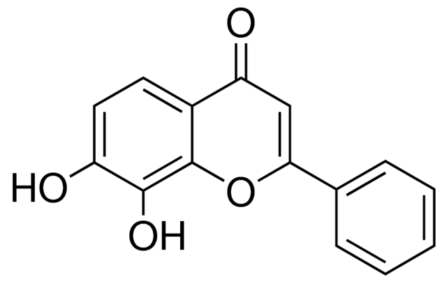 Umbrella Labs 7,8-Dihydroxyflavone Hydrate Nootropic Chemical Structure