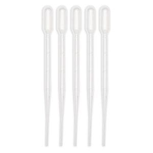2mL – Premium Disposable Plastic Transfer Pipette – 5 Pack