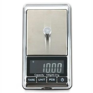 Accurate Stainless Steel 0.01 x 300g Digital Pocket Weighing Scale