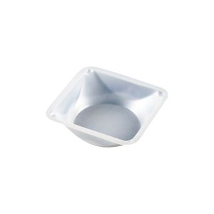 Weighing Dish – 1 5/8″ x 1 5/8″ x 5/16″ Depth – Square Polystyrene – 5 Pack